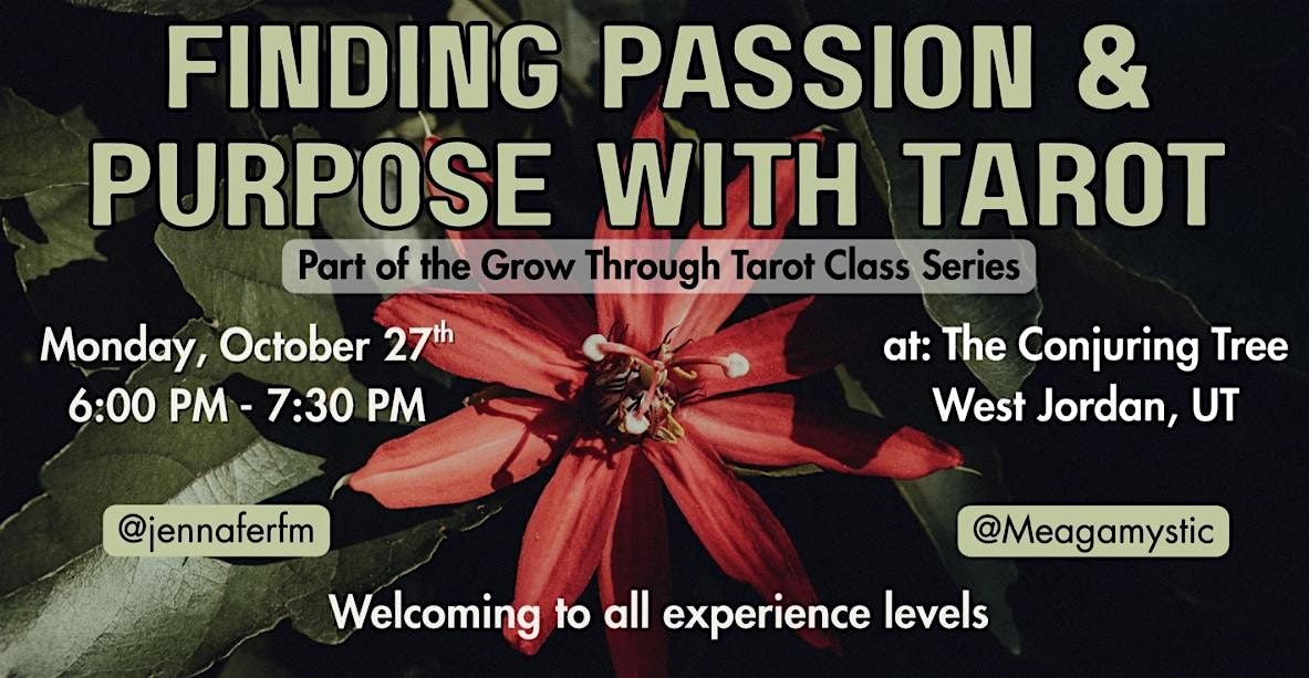 Finding Passion & Purpose with Tarot