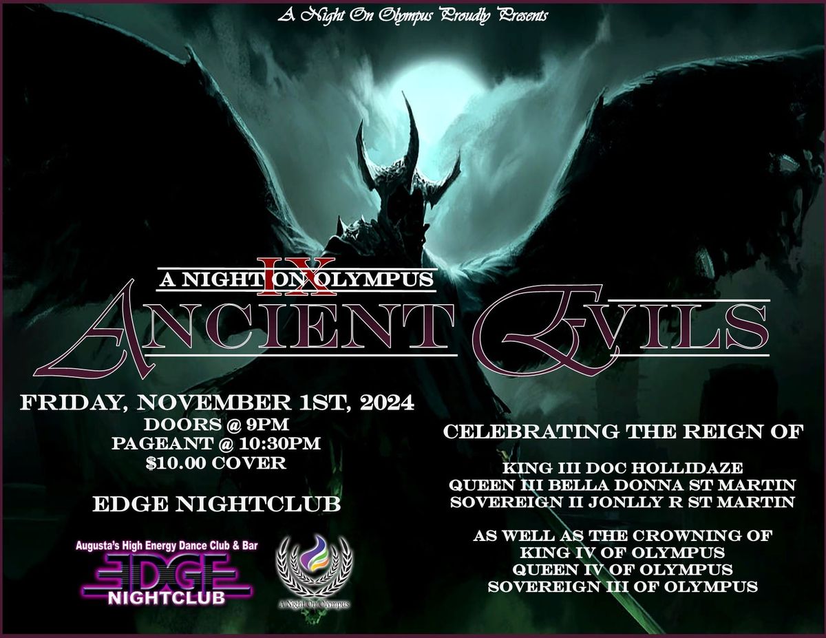 A Night On Olympus IX: Ancient Evils