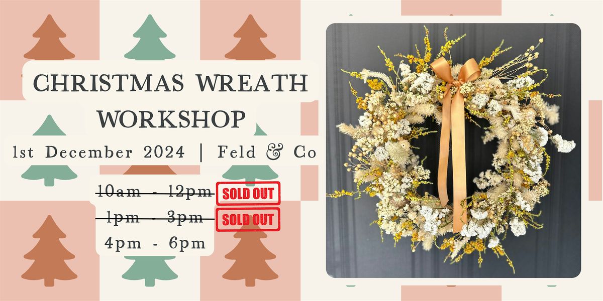 Christmas Wreath Workshop (Evening session)