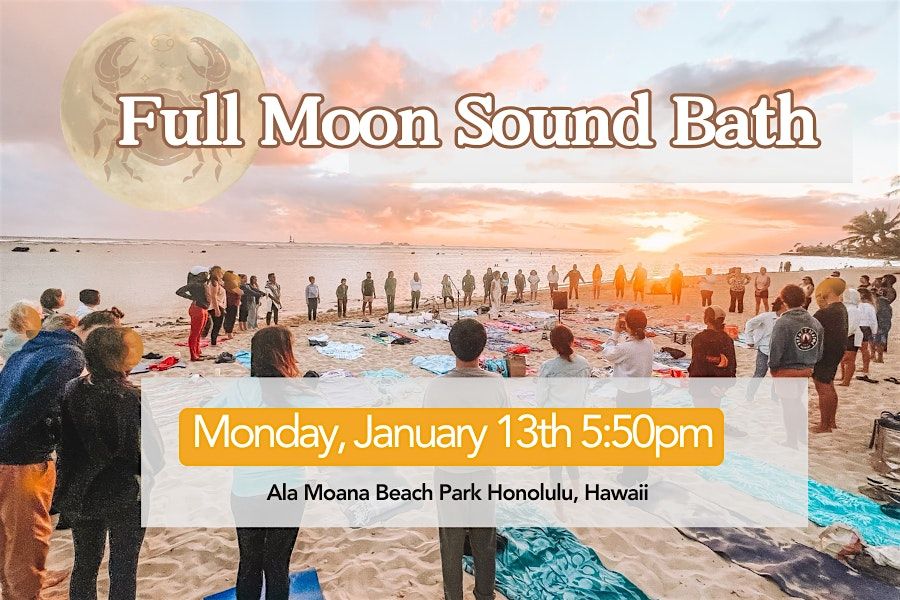 Full Moon Cancer Sound Bath