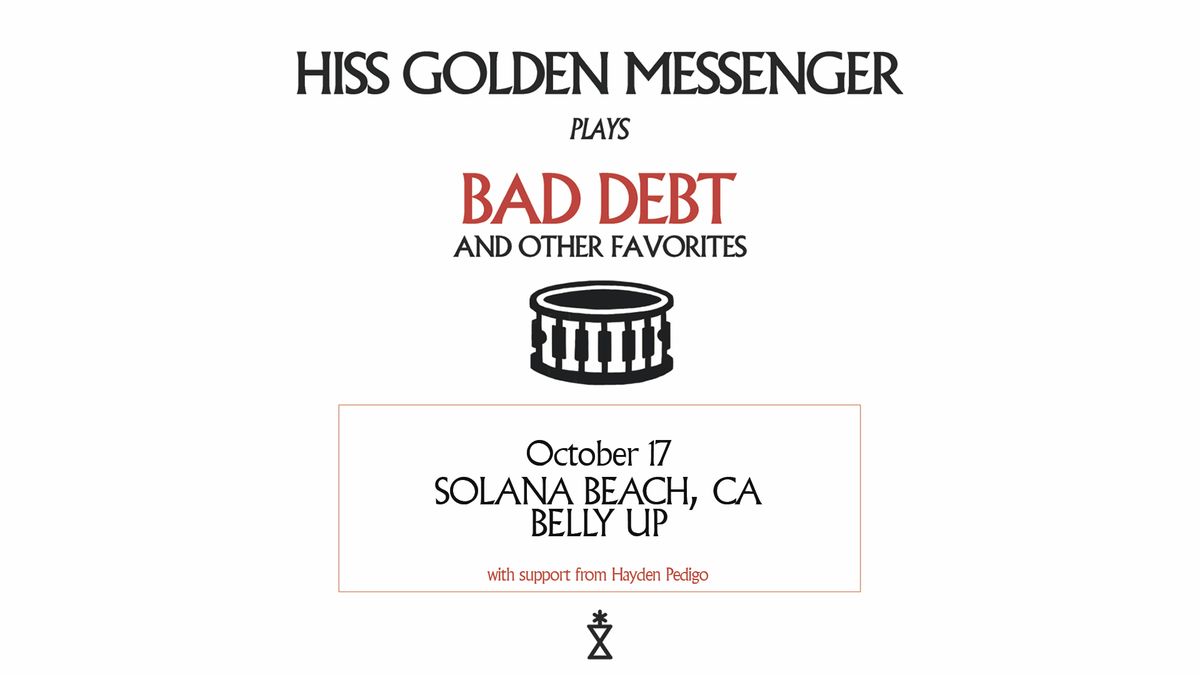 Hiss Golden Messenger Solo Plays "Bad Debt" and other favorites