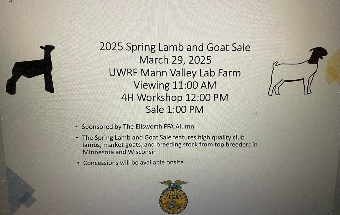 Spring Lamb & Kid Sale