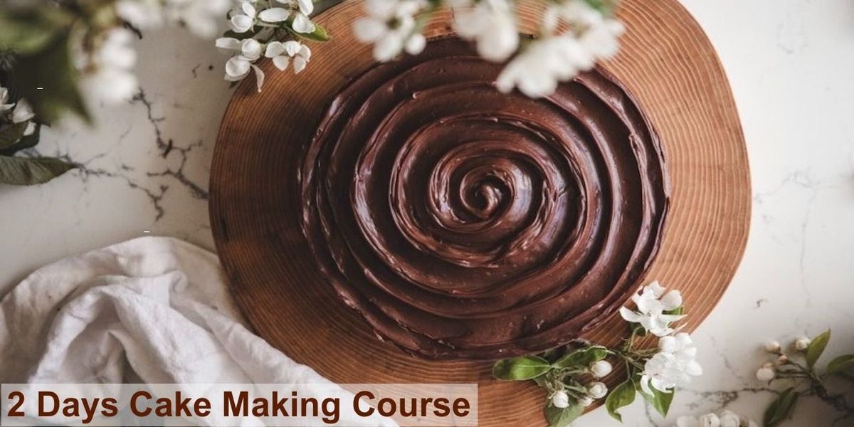 2 Days Cake Making Course (Eggless)