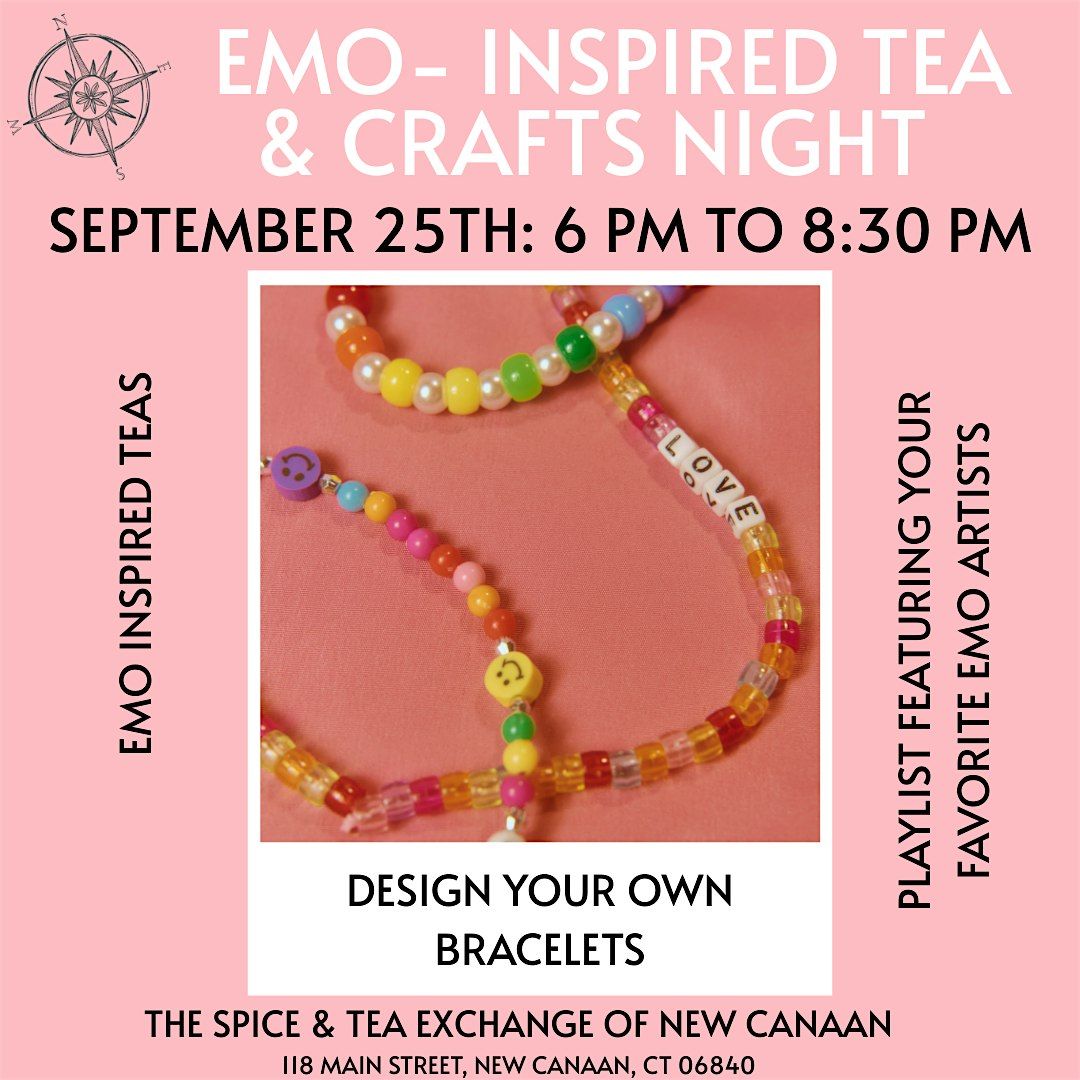 Emo-inspired Tea and Craft Night