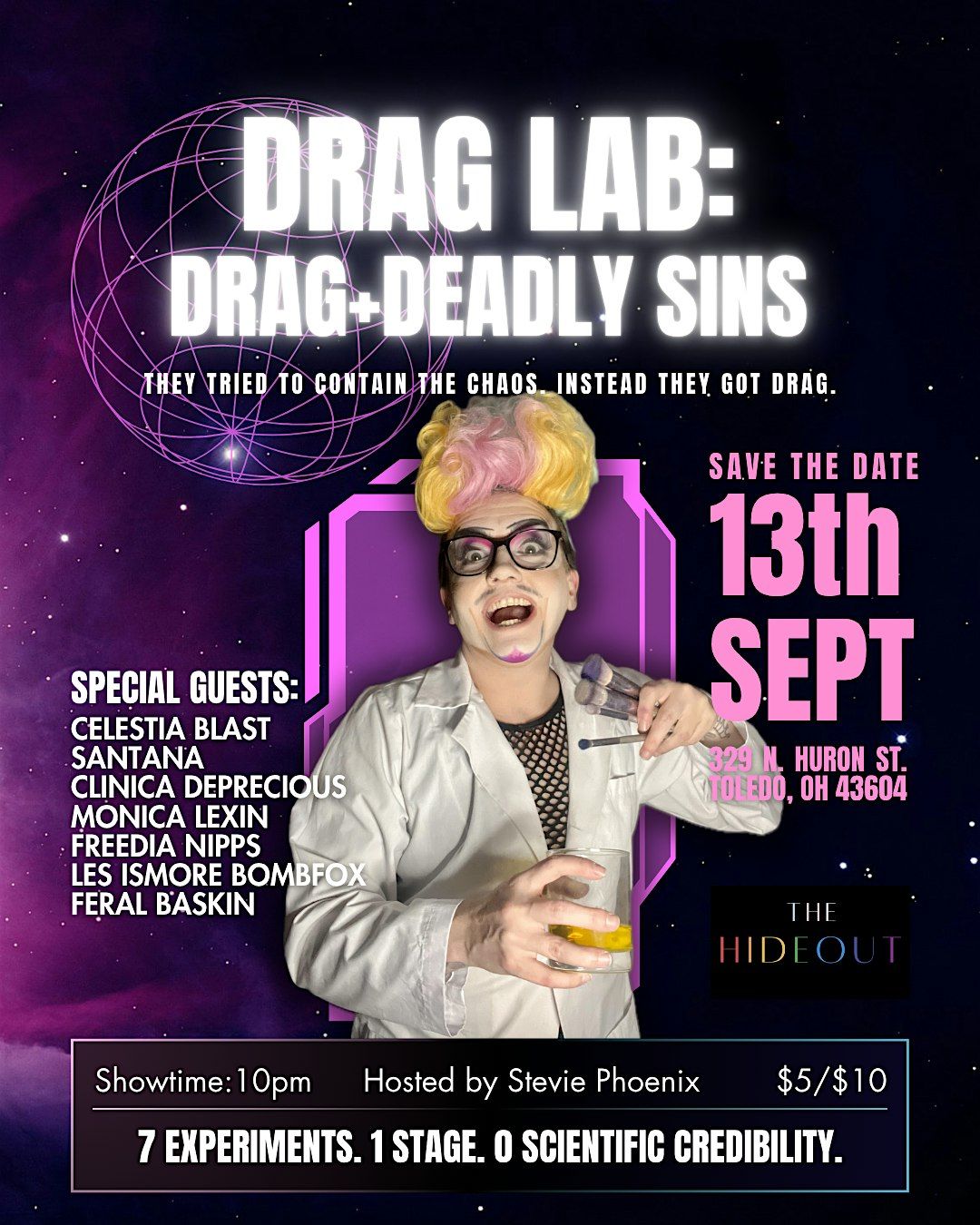 Drag Lab: Drag + Deadly Sins