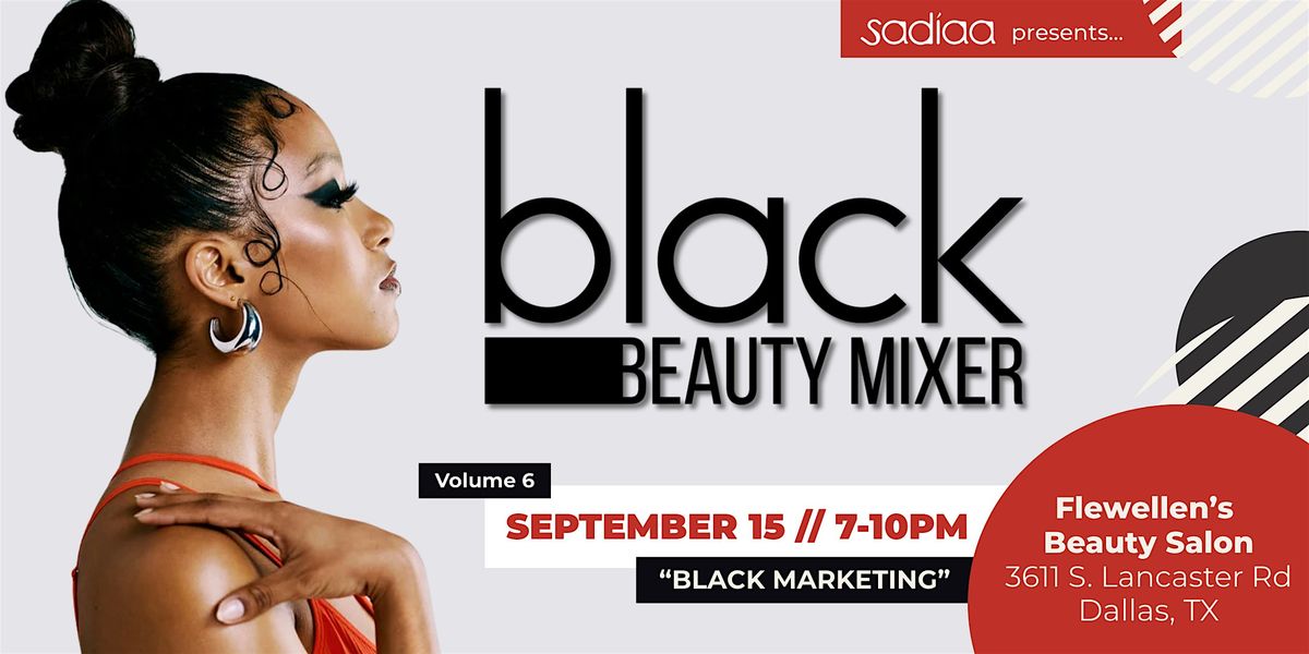 Sadiaa Black Beauty Mixer (Volume 6)