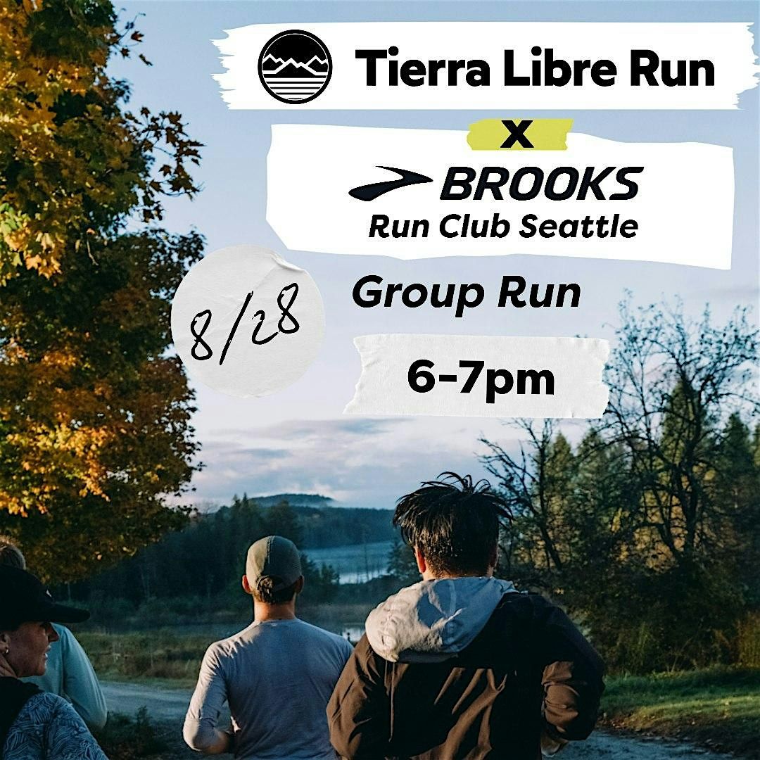 Brooks Run Club Seattle x Tierra Libre Run
