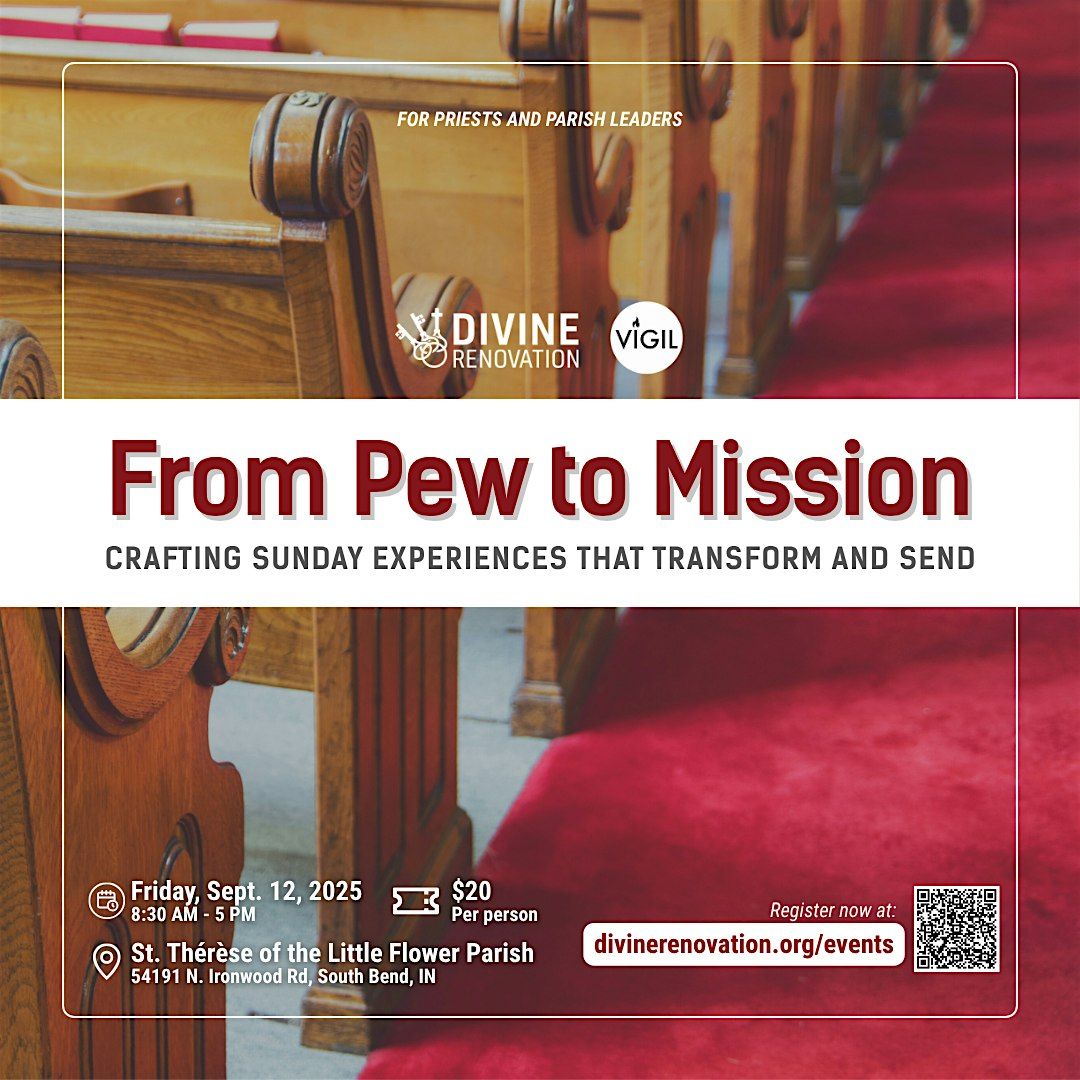 From Pew to Mission: Crafting Sunday Experiences that Transform and Send