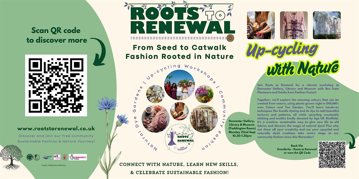 Up-cycling with Nature: Natural Dyeing from the Colour Garden