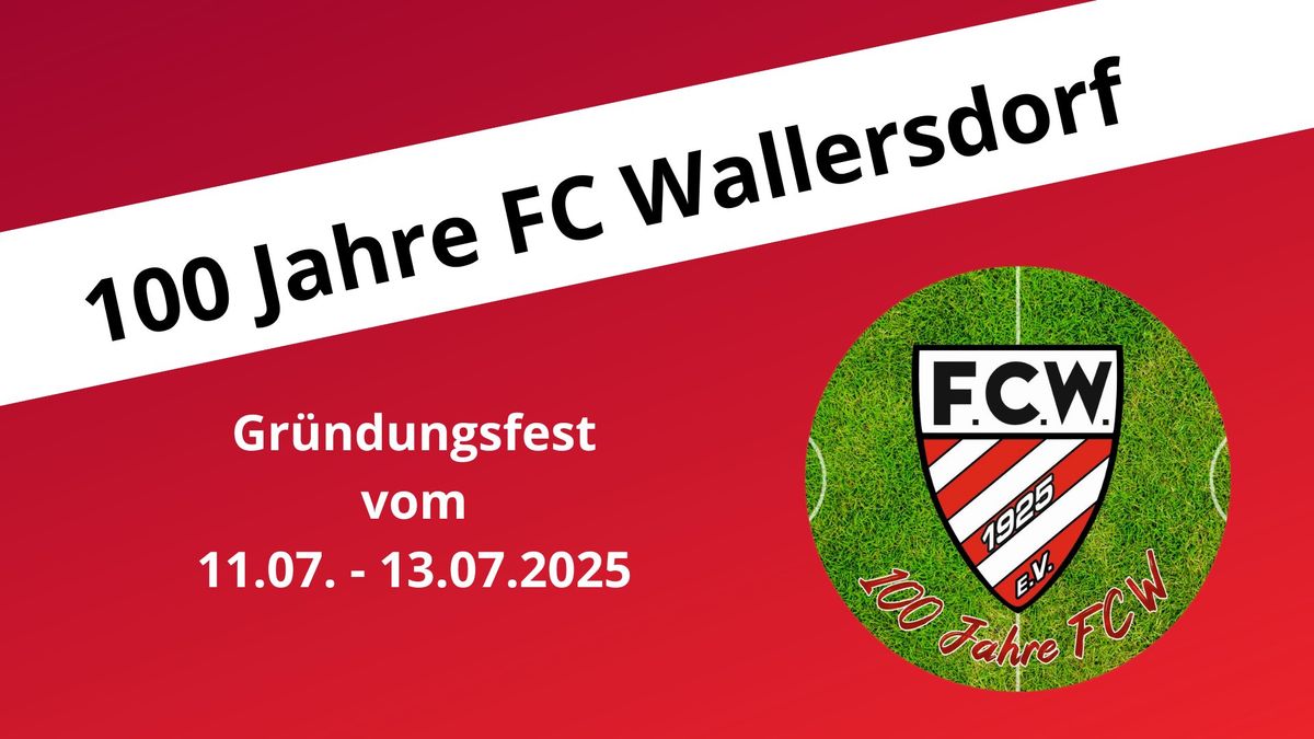 100 Jahre FC Wallersdorf