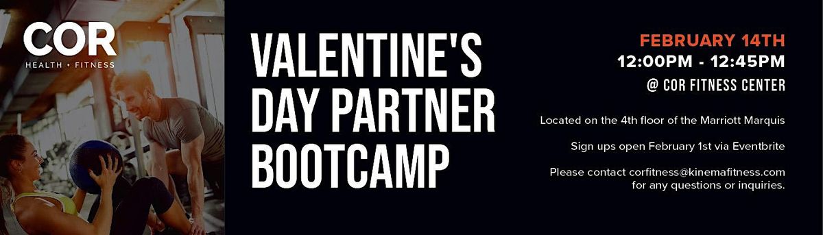 Valentines Day Partner Bootcamp Pop-Up