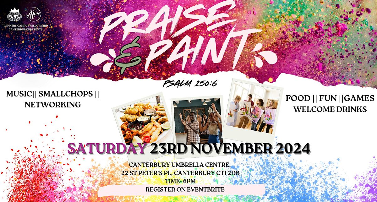 PRAISE AND PAINT REVIVAL EVENING