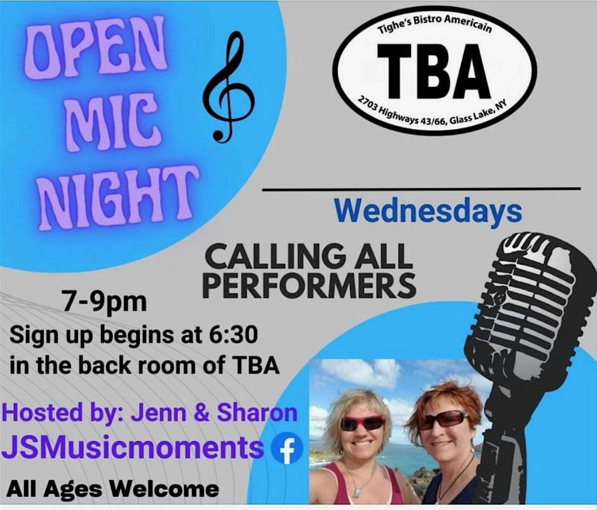 All Ages Open Mic - Weekly Wednesday's at 7pm!