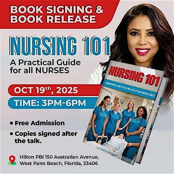 NURSING 101 OFFICIAL BOOK RELEASE NETWORKING EVENT