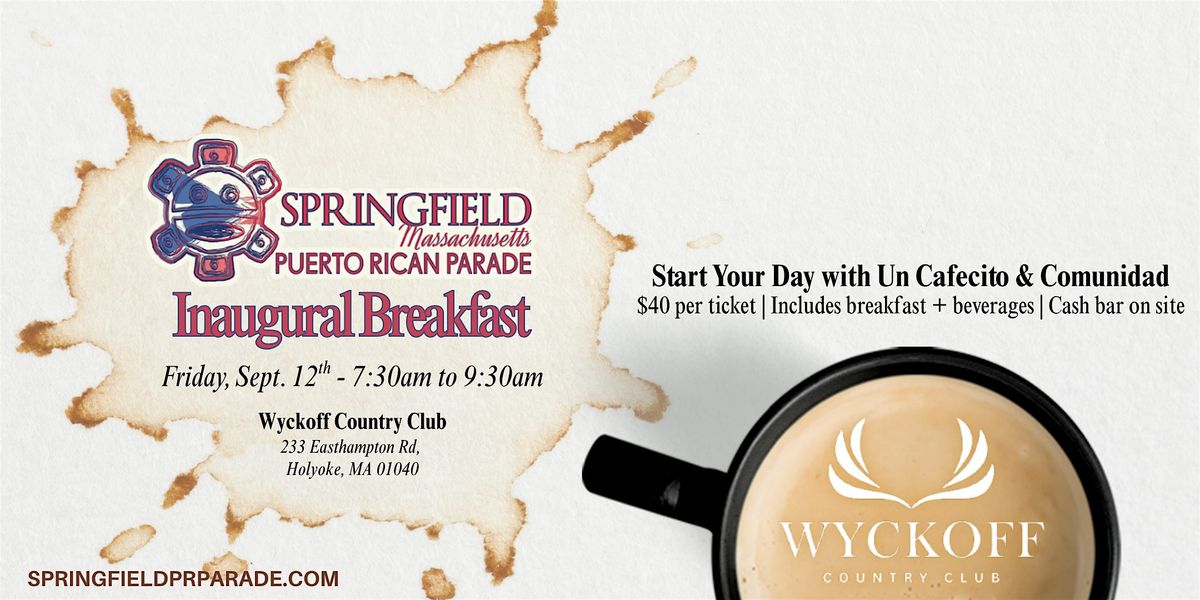 Springfield Puerto Rican Parade Inaugural Breakfast