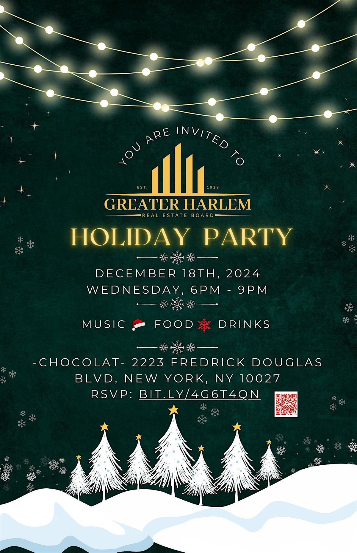 Greater Harlem Real Estate Board Holiday Party