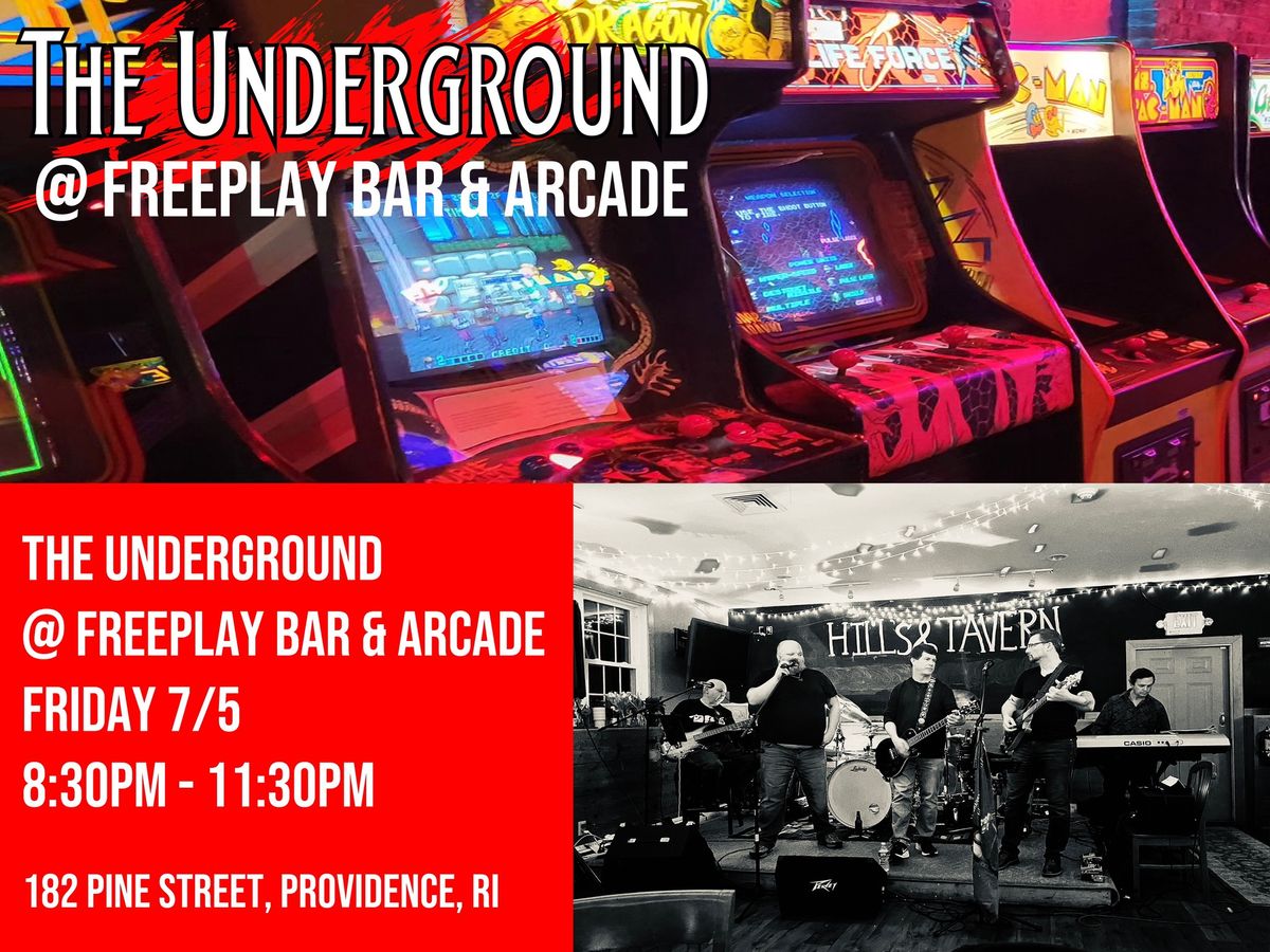 LIVE! @ FreePlay Bar & Arcade, Providence