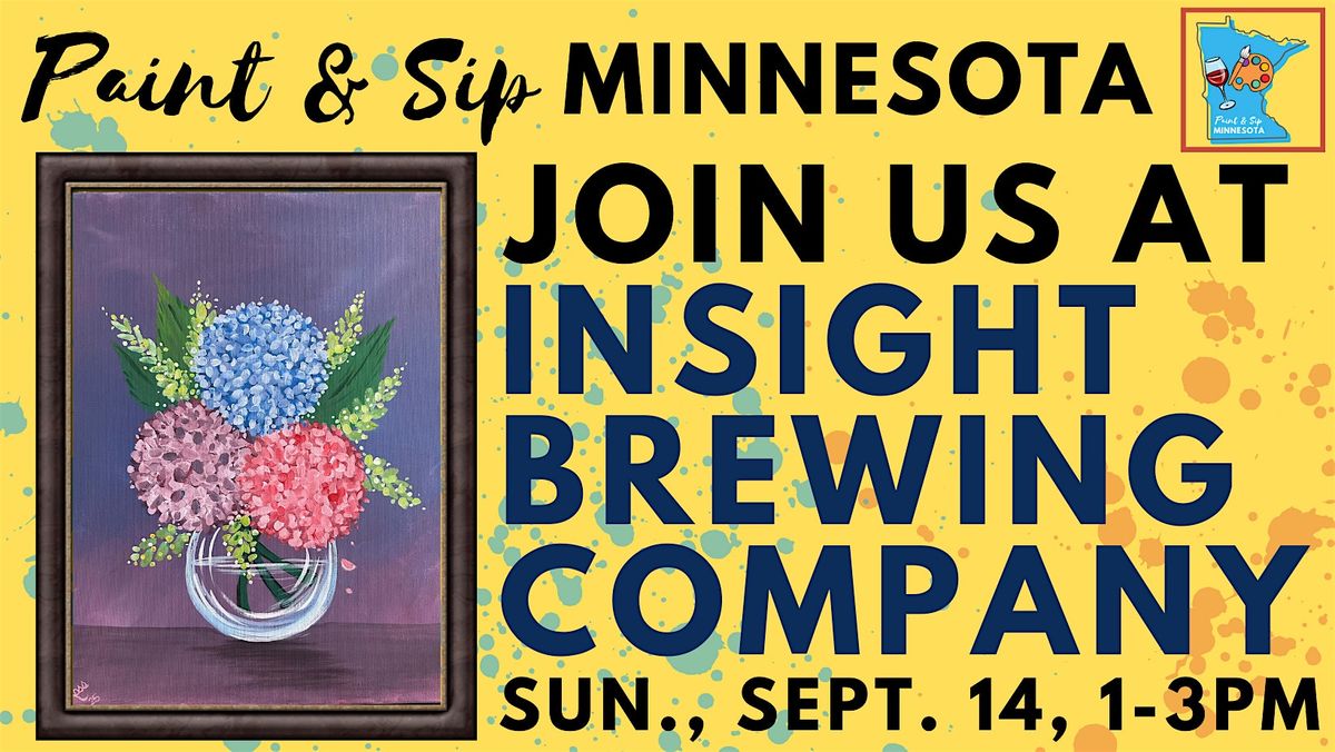 September 14 Paint & Sip at Insight Brewing