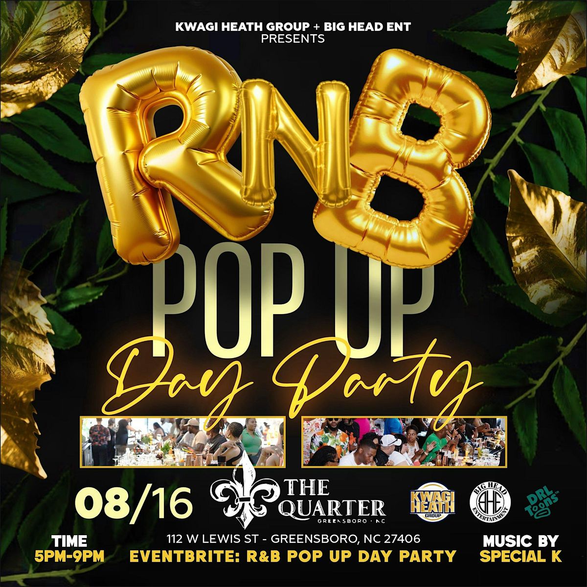 RNB POP UP DAY PARTY