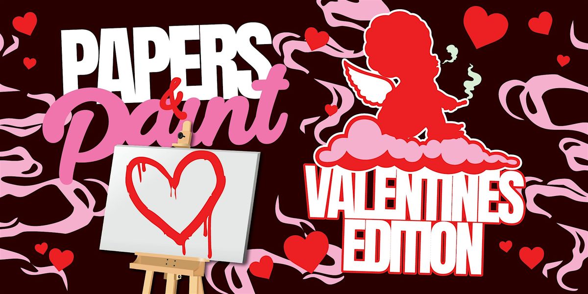 Papers and Paint with RIRI | Art, Vibes, and Good Times | VDAY EDITION