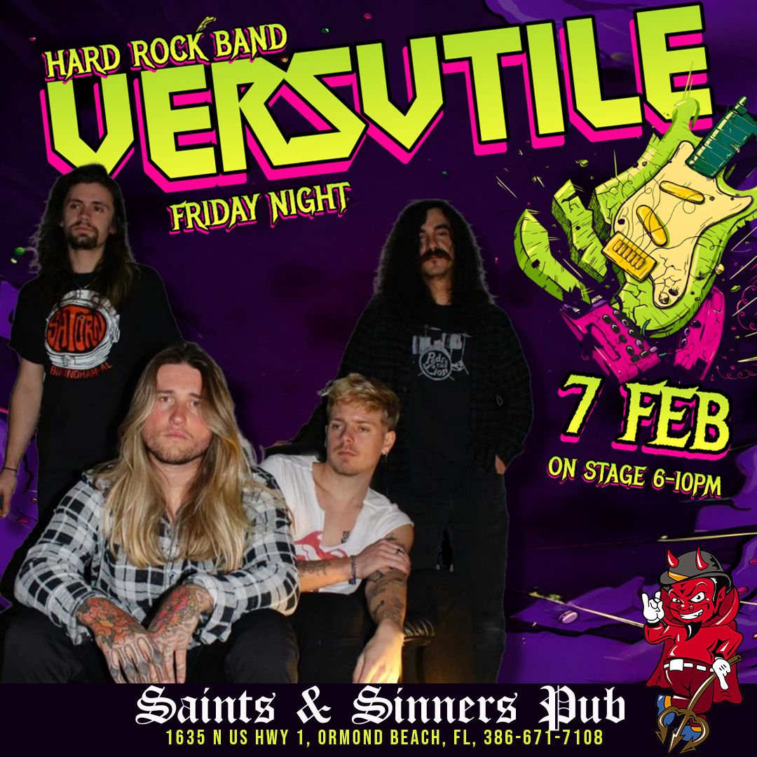 Versvtile - Hard Rock Band - Friday Night!