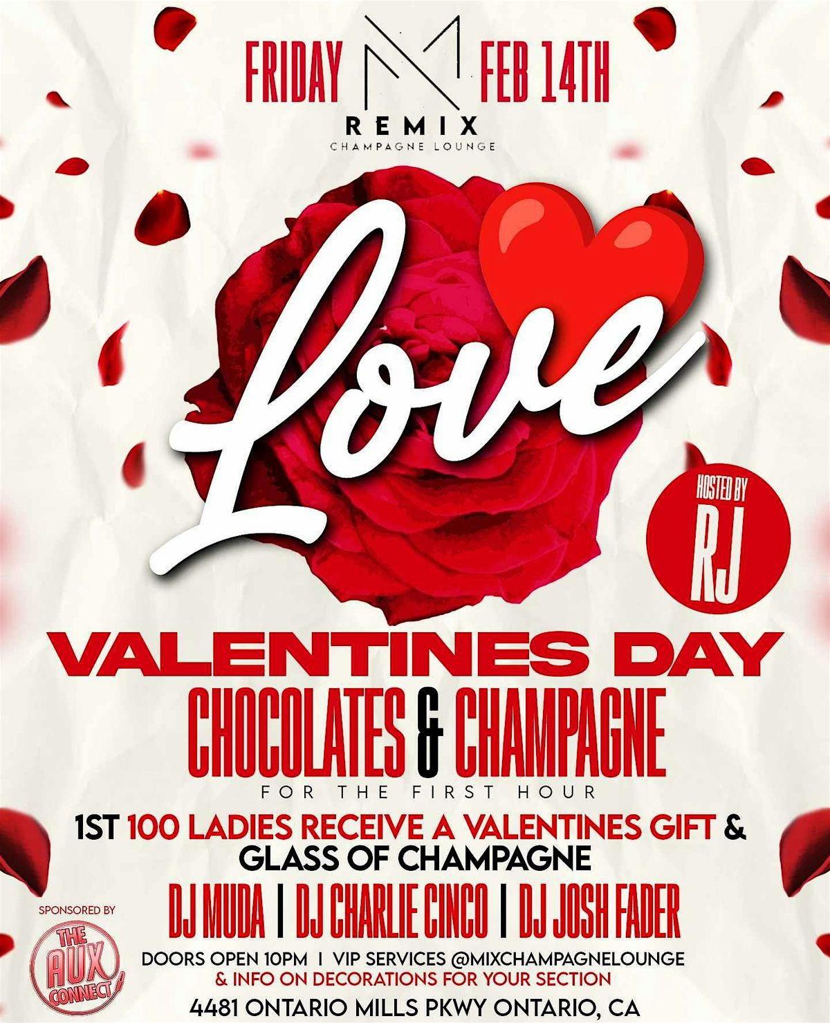 VALENTINES DAY CHOCOLATES & CHAMPAGNE MIX CHAMPAGNE