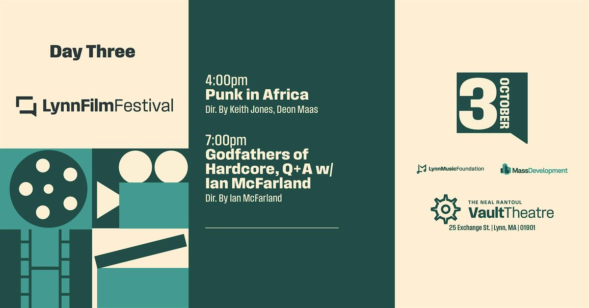 2025 Lynn Film Festival Day 3: Punk in Africa + Godfathers of Hardcore