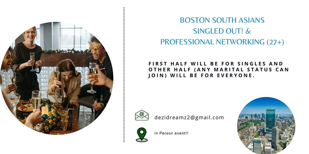 Boston South Asian - Singles & Professional Networking