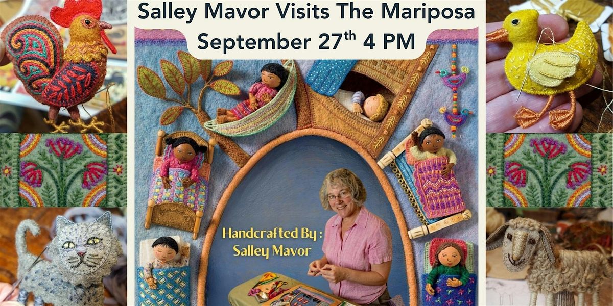Salley Mavor at the Mariposa Museum