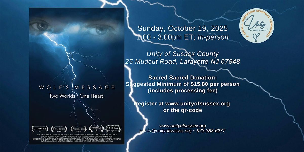 Screening of "Wolf's Message: Two Worlds. One Heart."
