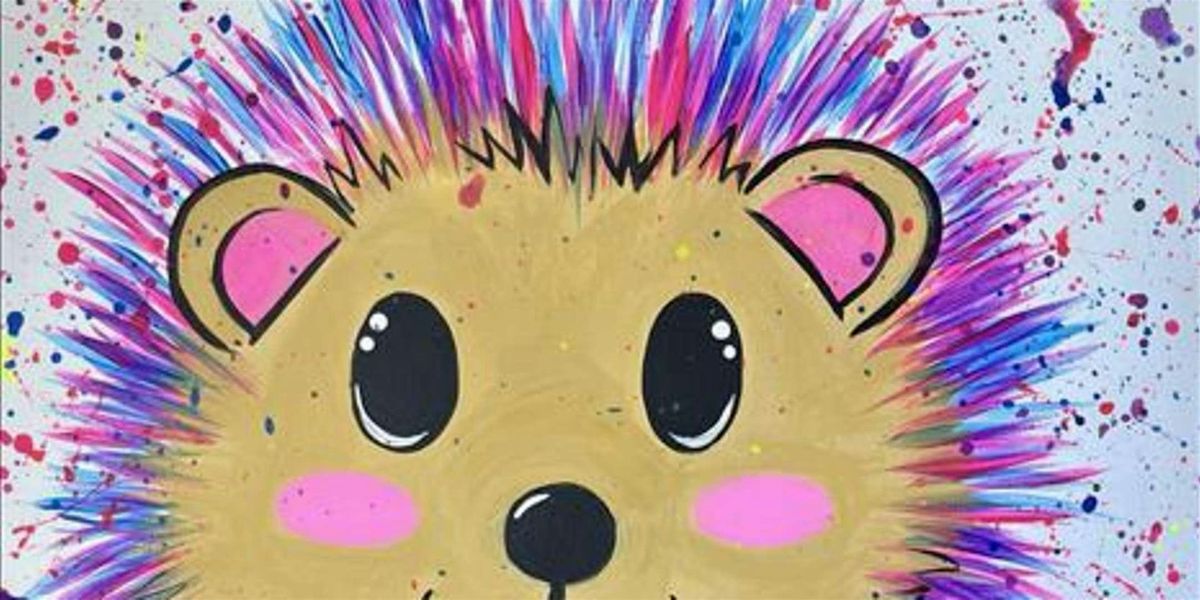 The Prickly Porcupine - Family Fun - Paint and Sip by Classpop!\u2122