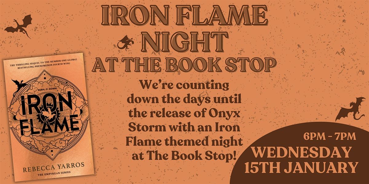 Iron Flame Night @ The Book Stop