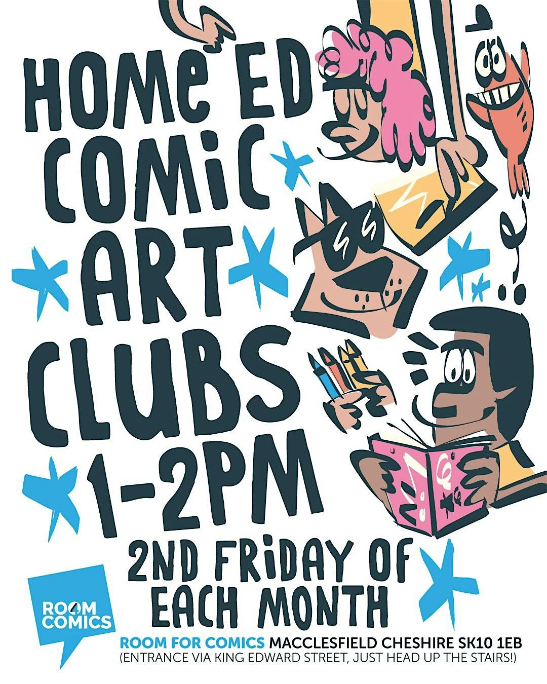 Home Ed. Comic art club! (6+)