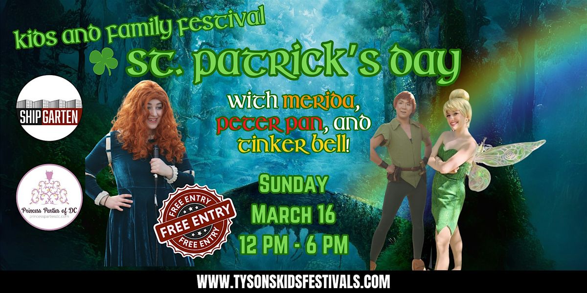 Merida, Peter Pan, and Tinker Bell Host Kids and Family Festival