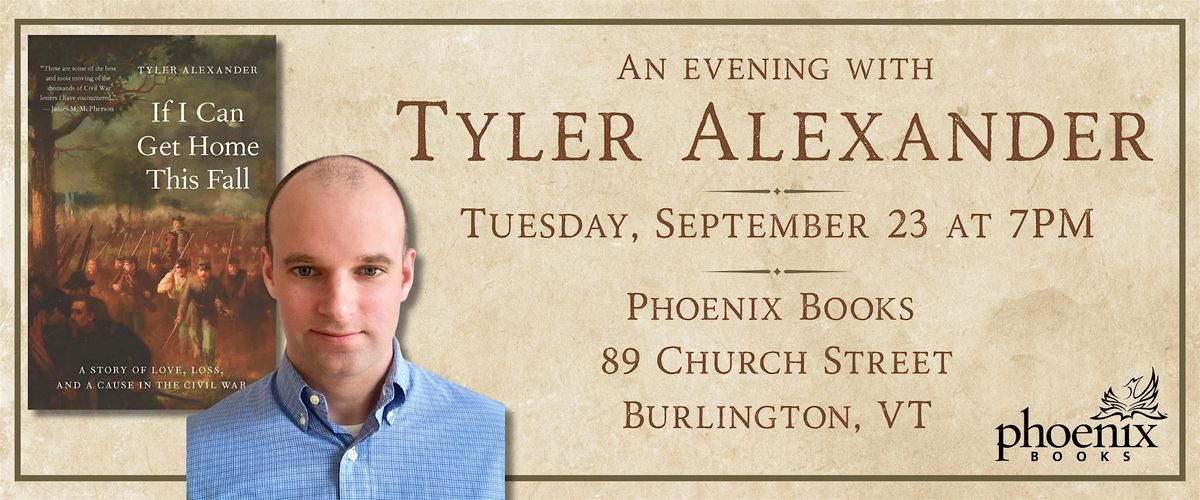 An Evening with Tyler Alexander
