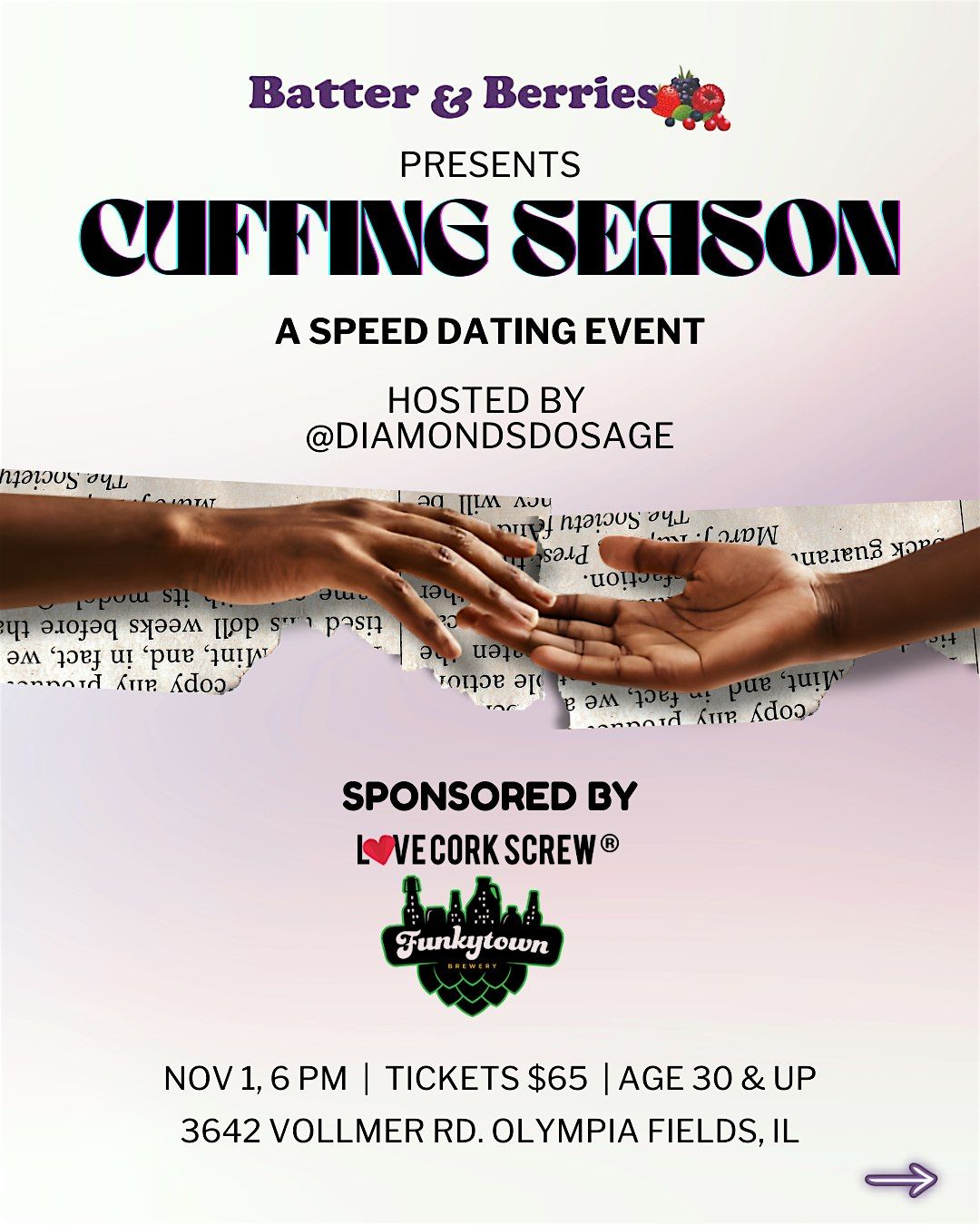 Cuffing Season: A Chicagoland Speed Dating Event