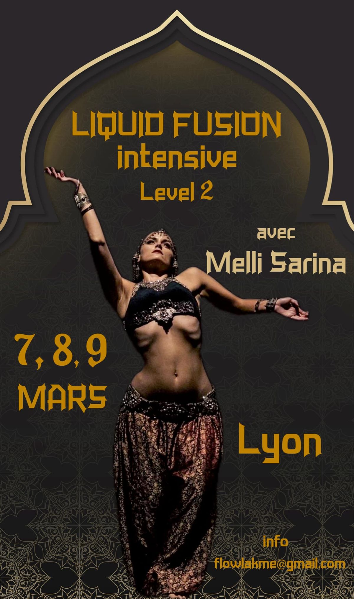 LIQUID FUSION intensive - level 2 \/ LYON - with Melli Sarina