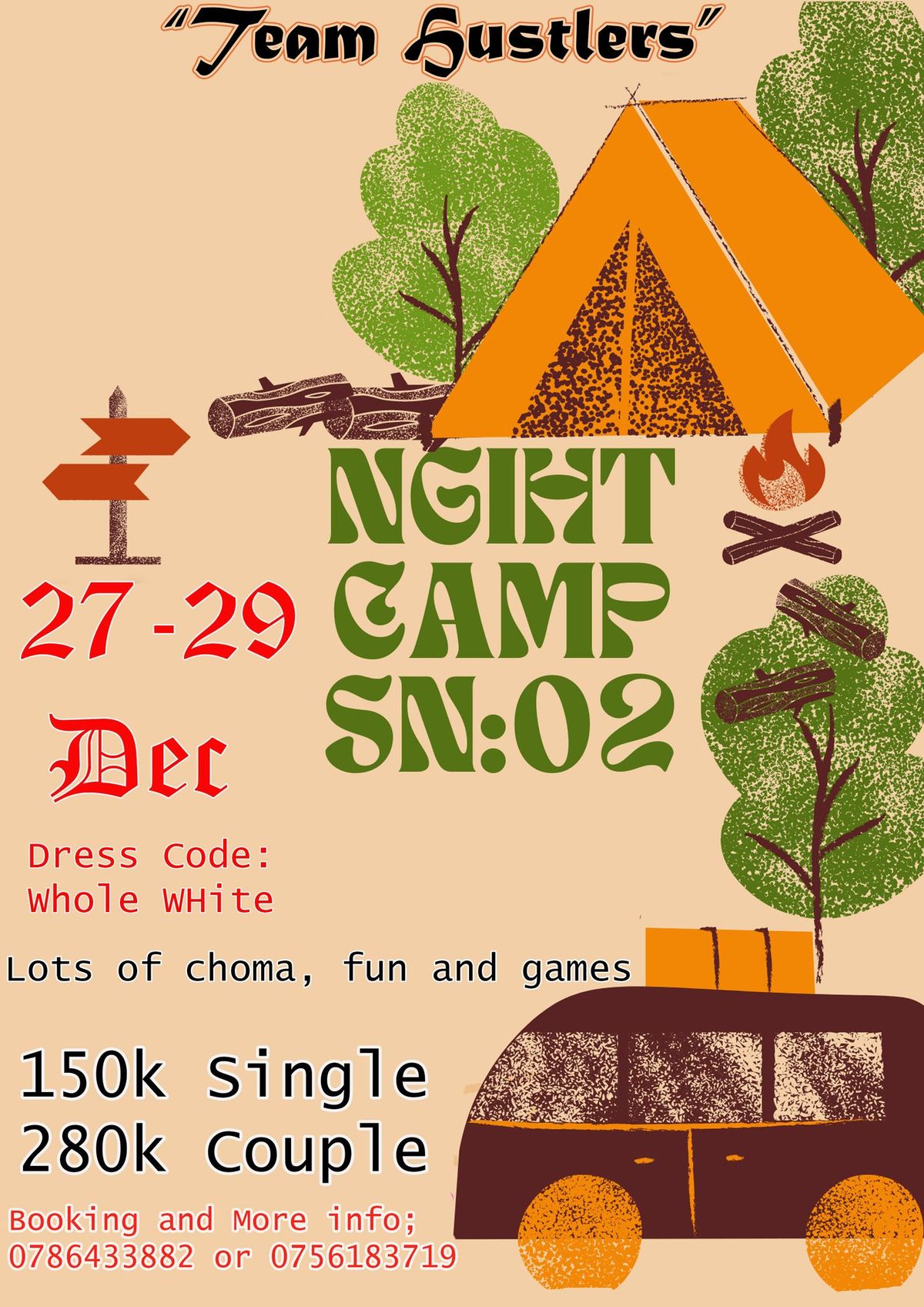 @ Nights White Camp @ the Source of the Nile.@7th-29th December 2024.Tickets going at 150k & 280k