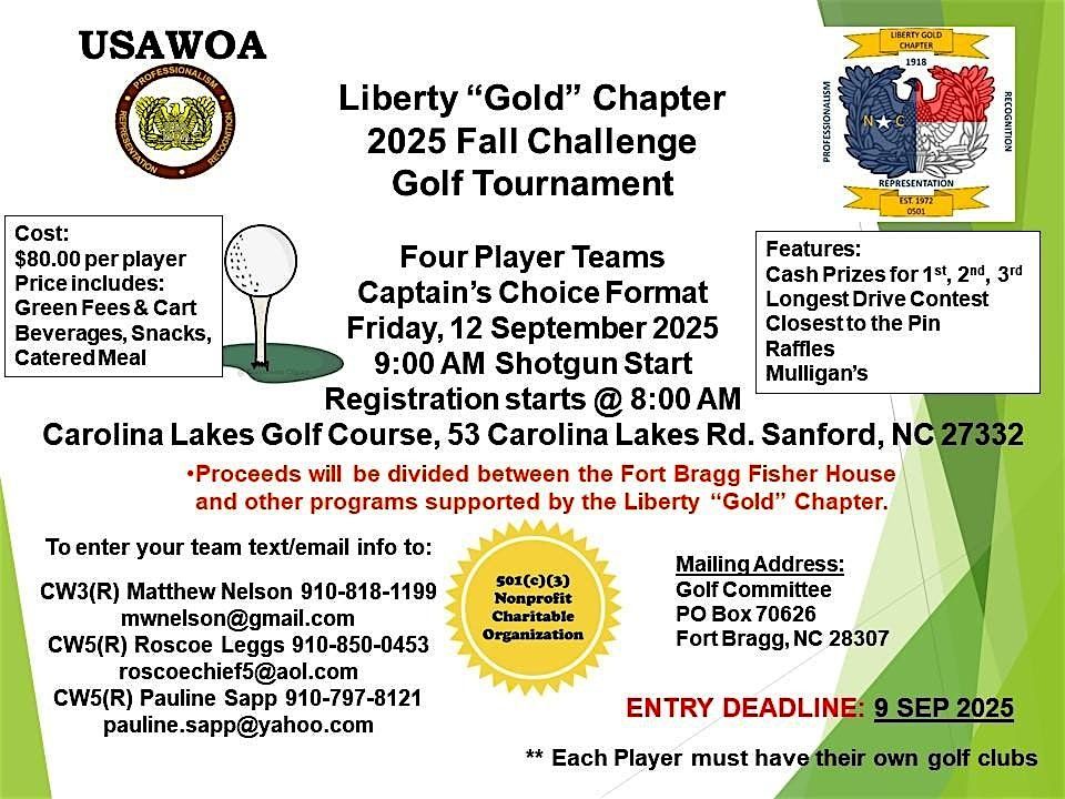 Annual Golf Tournament