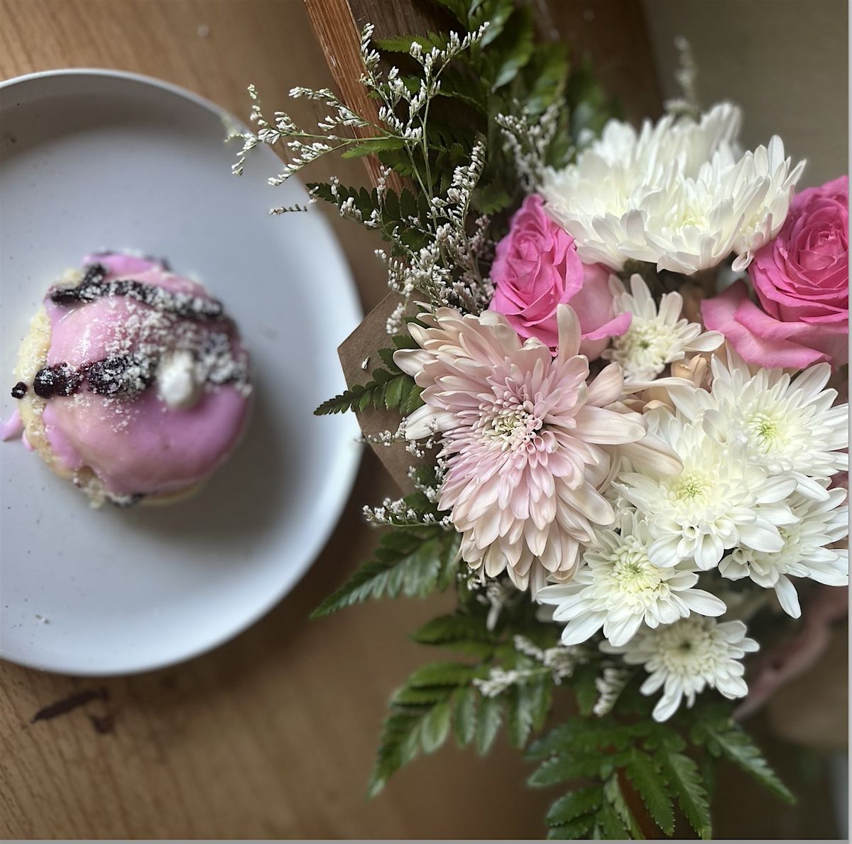 Holiday Bouquet workshop at Halelife Bakery