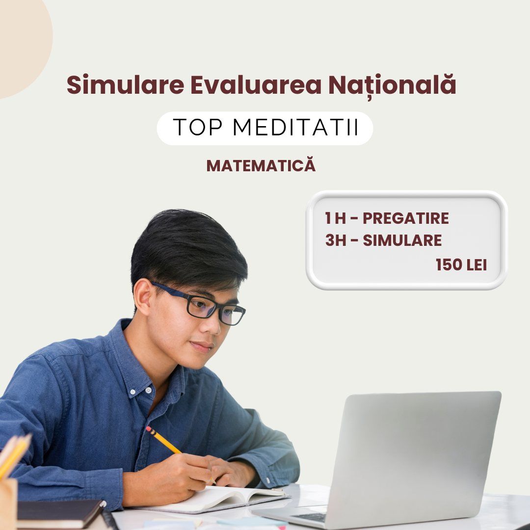 Simulare Evaluarea Na\u021bional\u0103 Matematic\u0103