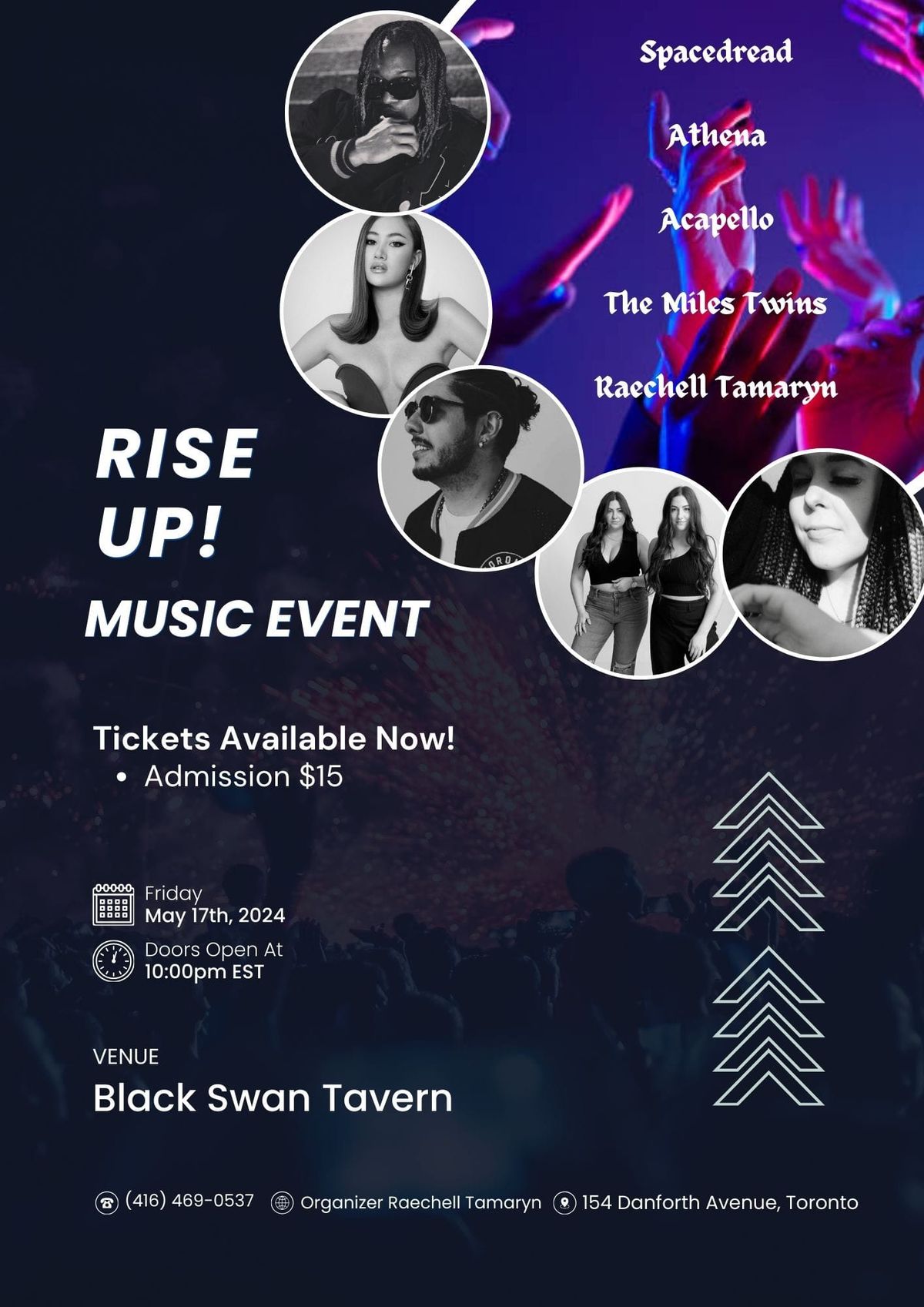Rise Up artist showcase-2nd floor