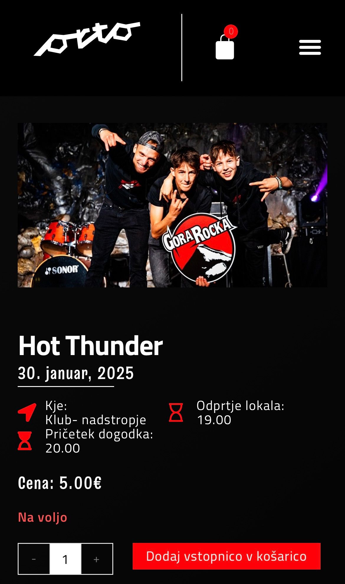 \ud83d\udd25ROKNROLL - HOT THUNDER - ORTO BAR \ud83d\udd25