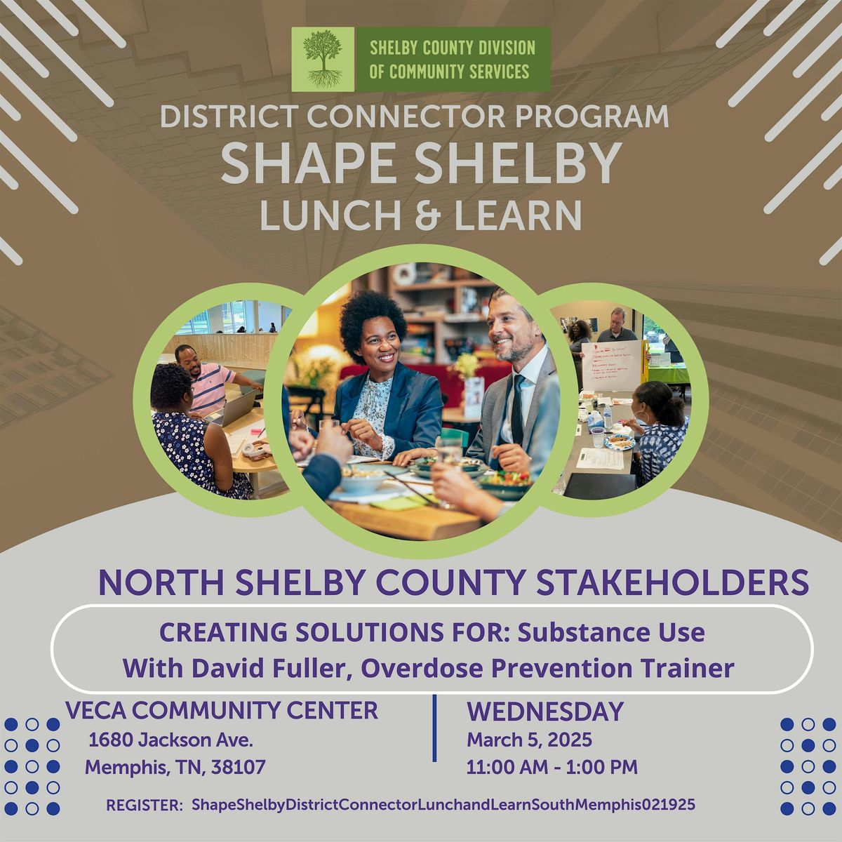 Shape Shelby District Connector Lunch & Learn - North Shelby County