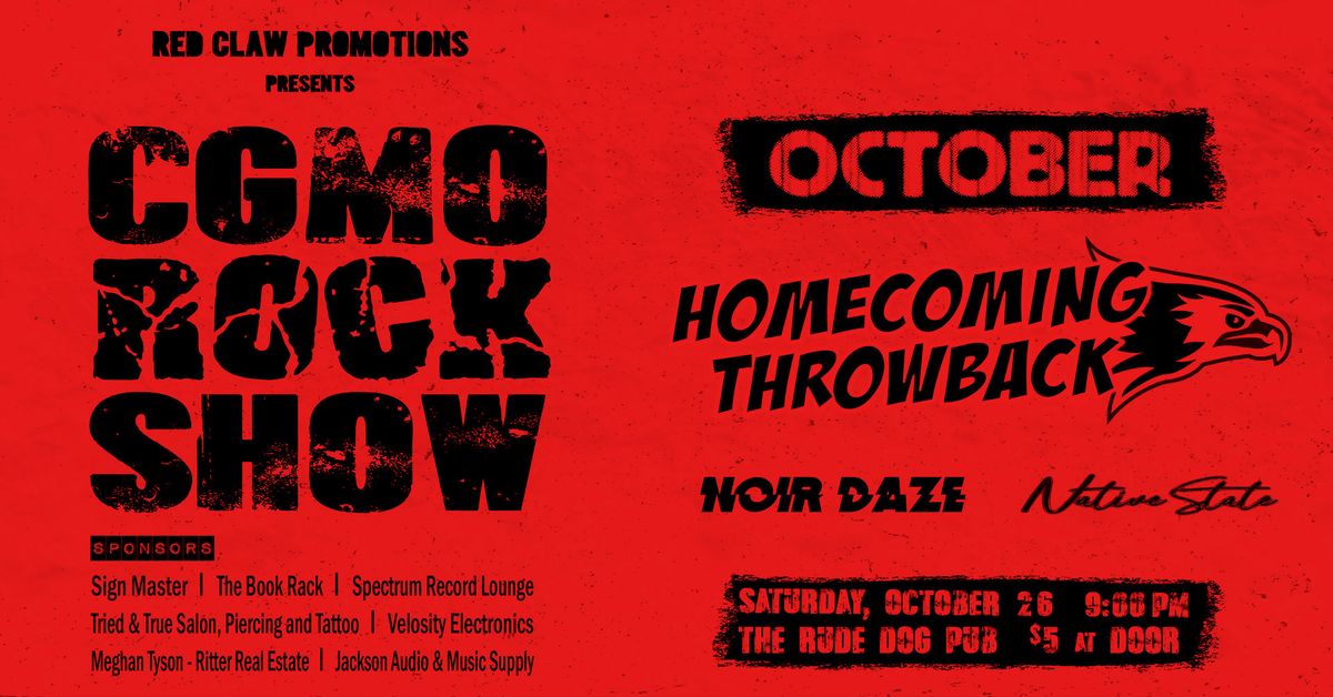 CGMO Rock Show - October