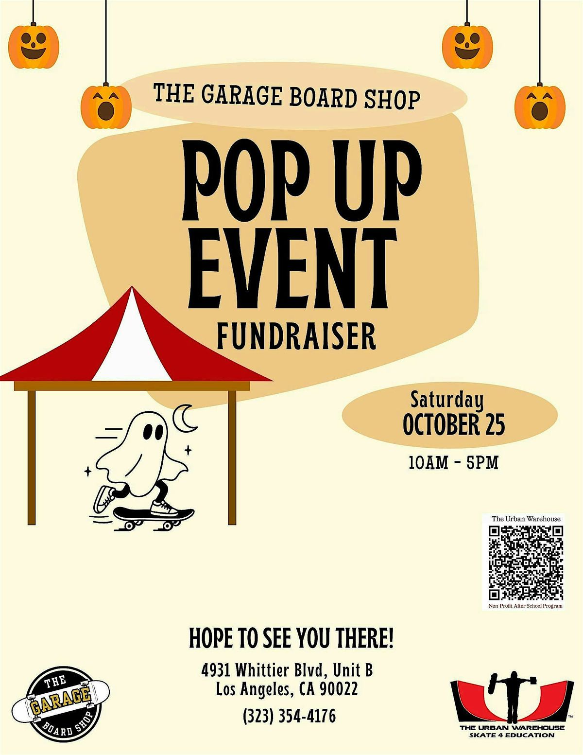 Halloween Pop Up Fundraiser