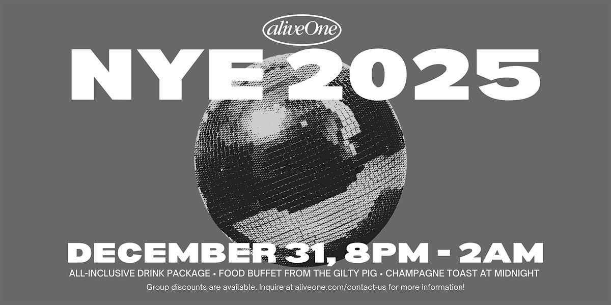 New Year's Eve at aliveOne