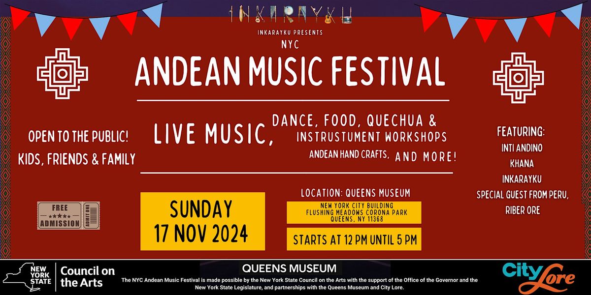 Andean Music Festival (Free Event)