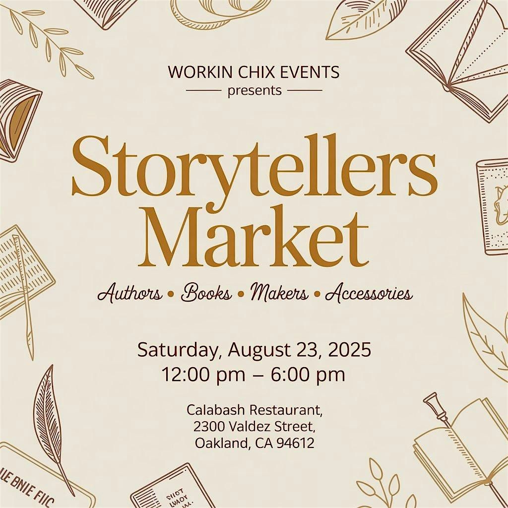 Storytellers Market \u2013 A Curated Celebration of Authors, Books & Makers