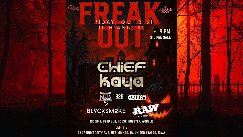 FREAK OUT \u2013 Where Real Halloween Noise Lives\u201d